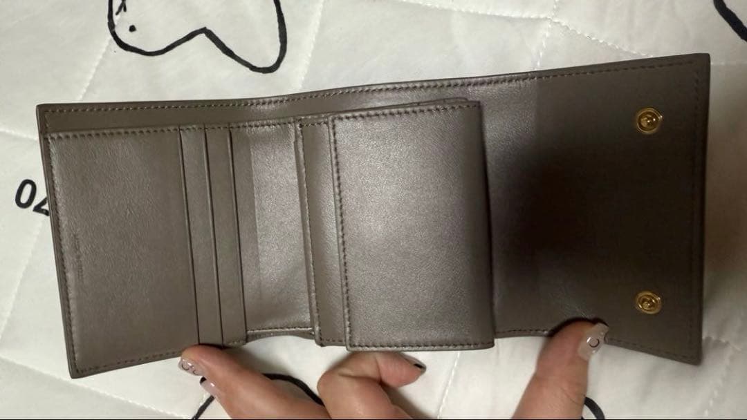 本日まで セリーヌ CELINE スモールトリフォールドウォレット 三つ折り財布