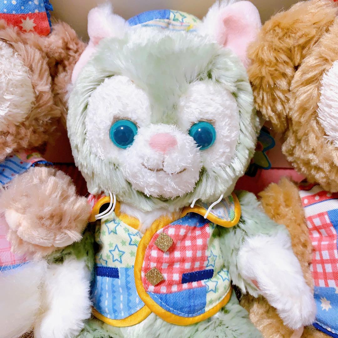 【お顔厳選】ダッフィー  シェリーメイ　ジェラトーニ　ss ぬいぐるみ　セット