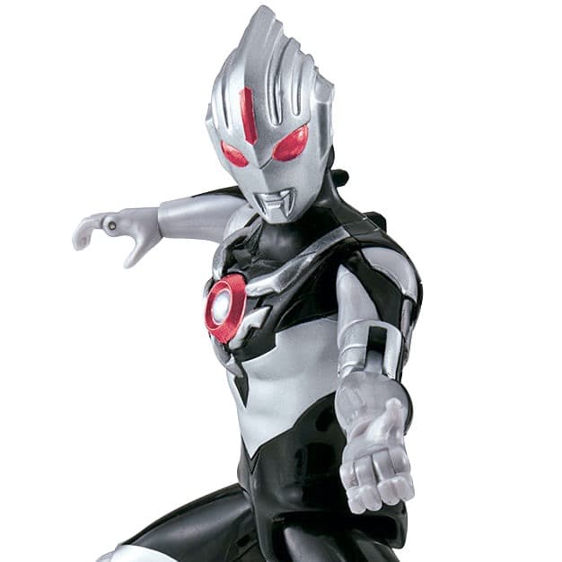 ★超稀少★ウルトラマンオーブダーク☆ウルトラアクションフィギュア★怪獣ソフビ