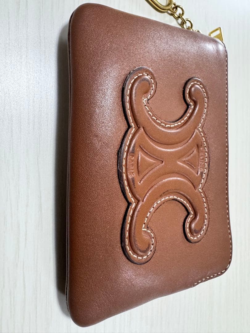 CELINE ブラウンケース