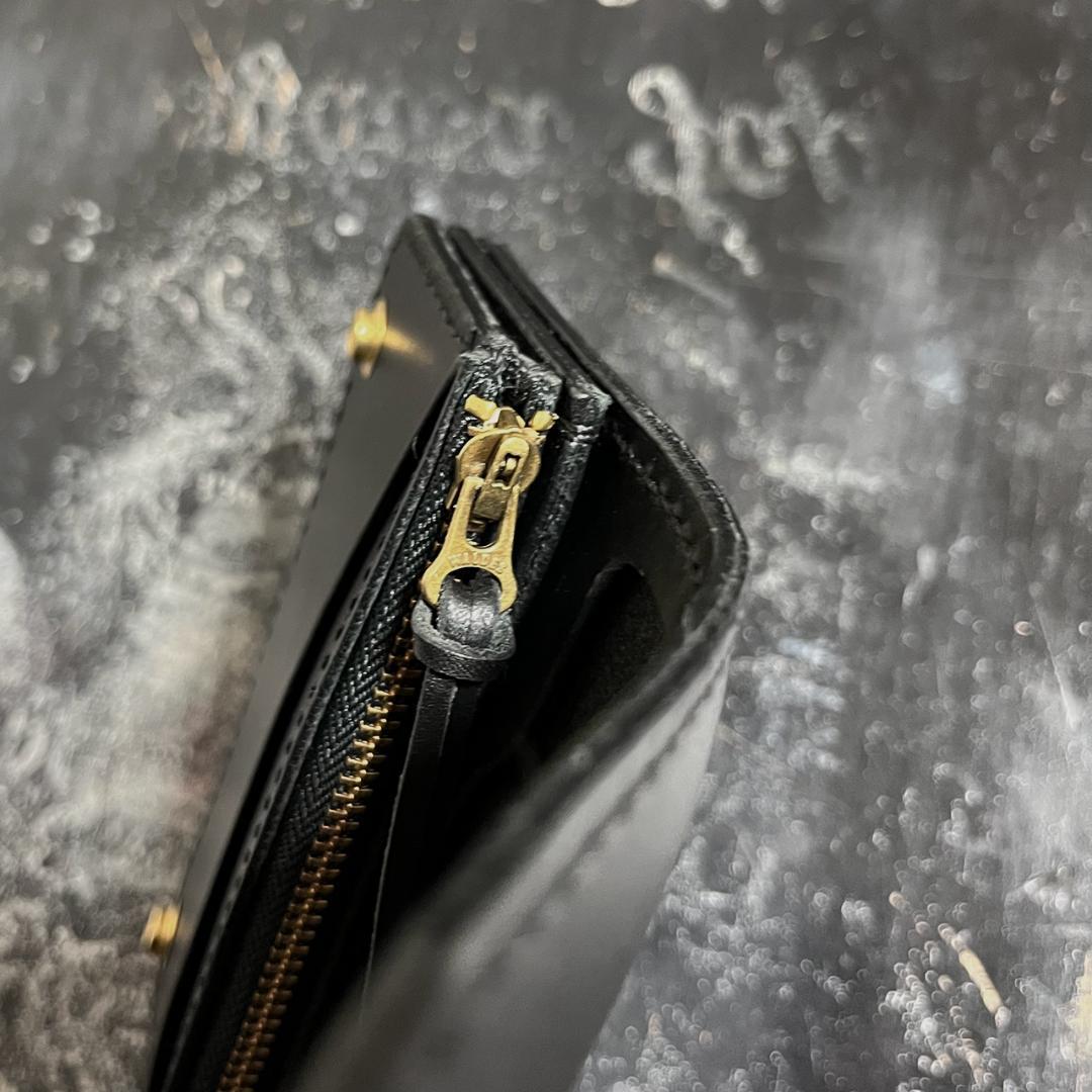 トラッカーウォレット ミドルトラッカーウォレット イタリアレザー 3層 #340