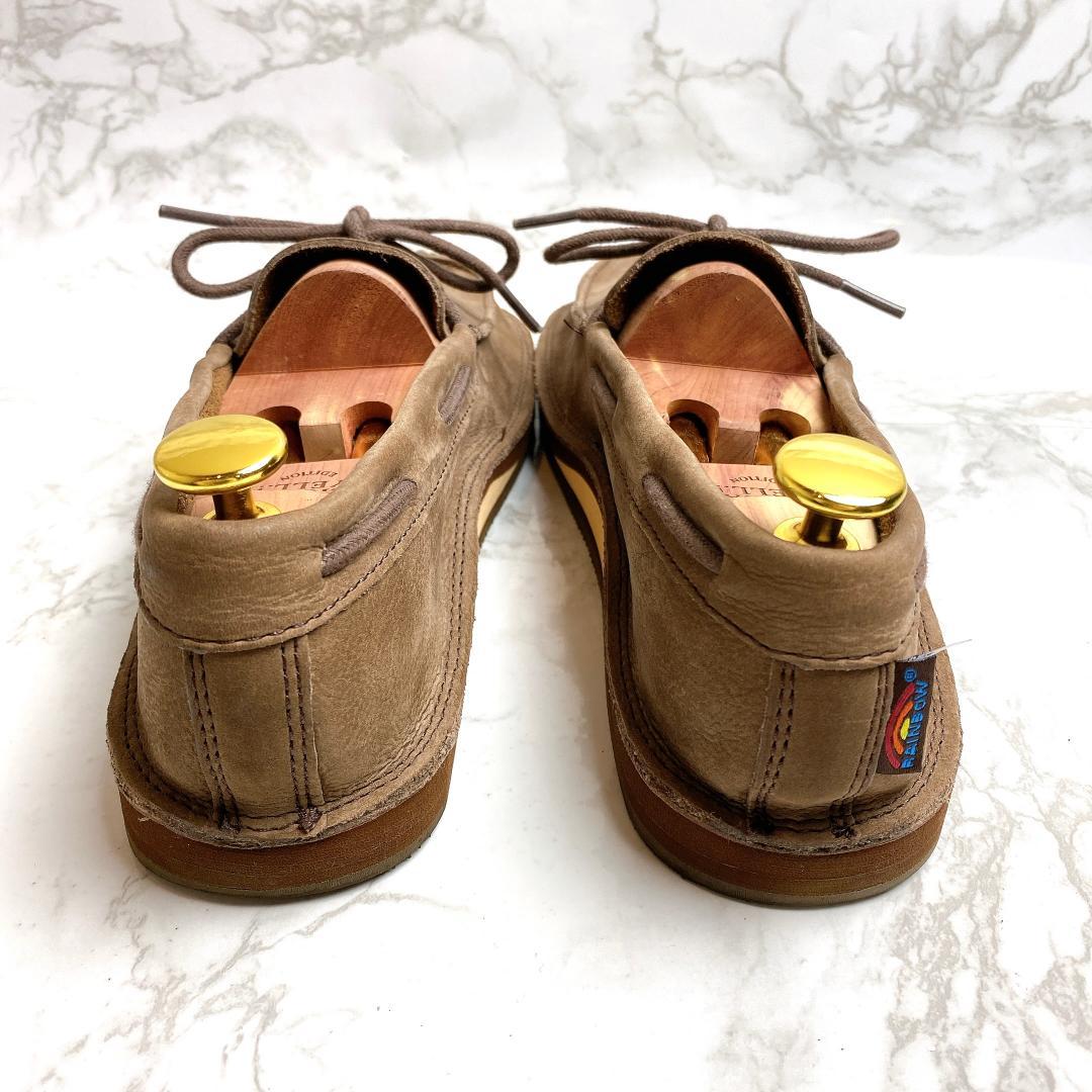 美品 レインボーサンダル モカ ローファー ブラウン 25cm 希少 スリッポン