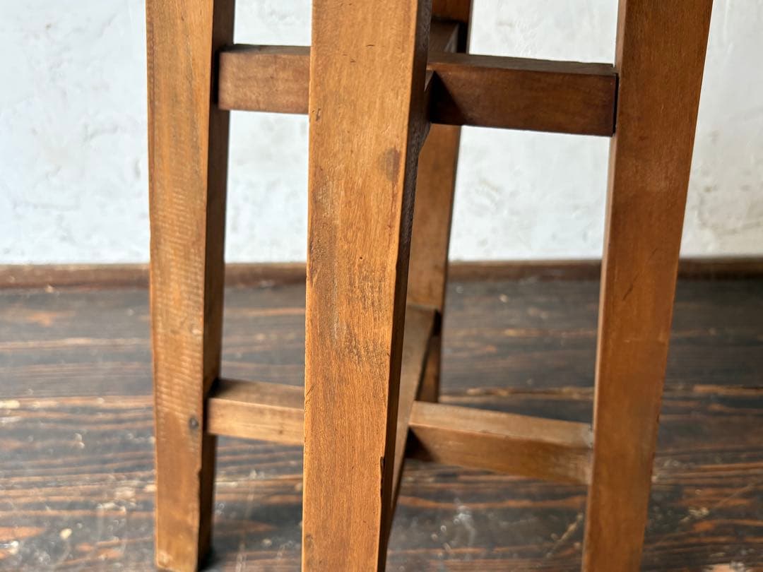 丸椅子 木製シンプルスツール　子椅子