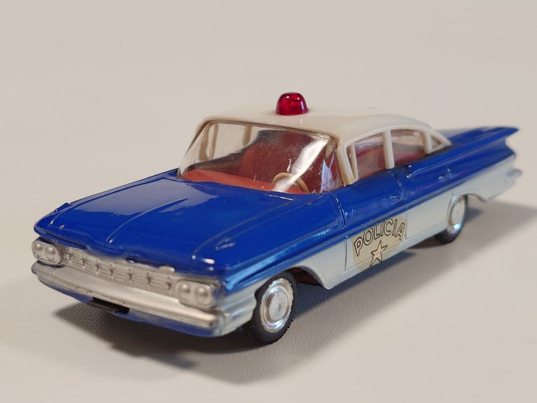 ミニカー BUBY art.1003 CHEVROLET BEL AIR POLICI