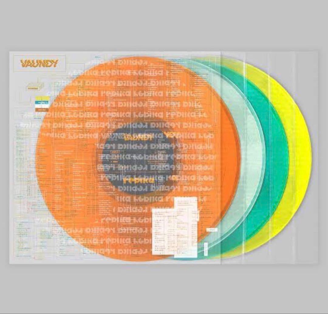 廃盤 Vaundy「Replica」完全生産限定アナログ盤 4LP