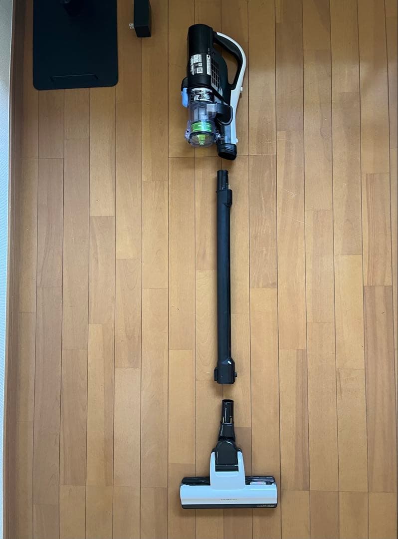 HITACHI PV-BHL1000J1 ラクかる 掃除機 ホワイト+スタンド付