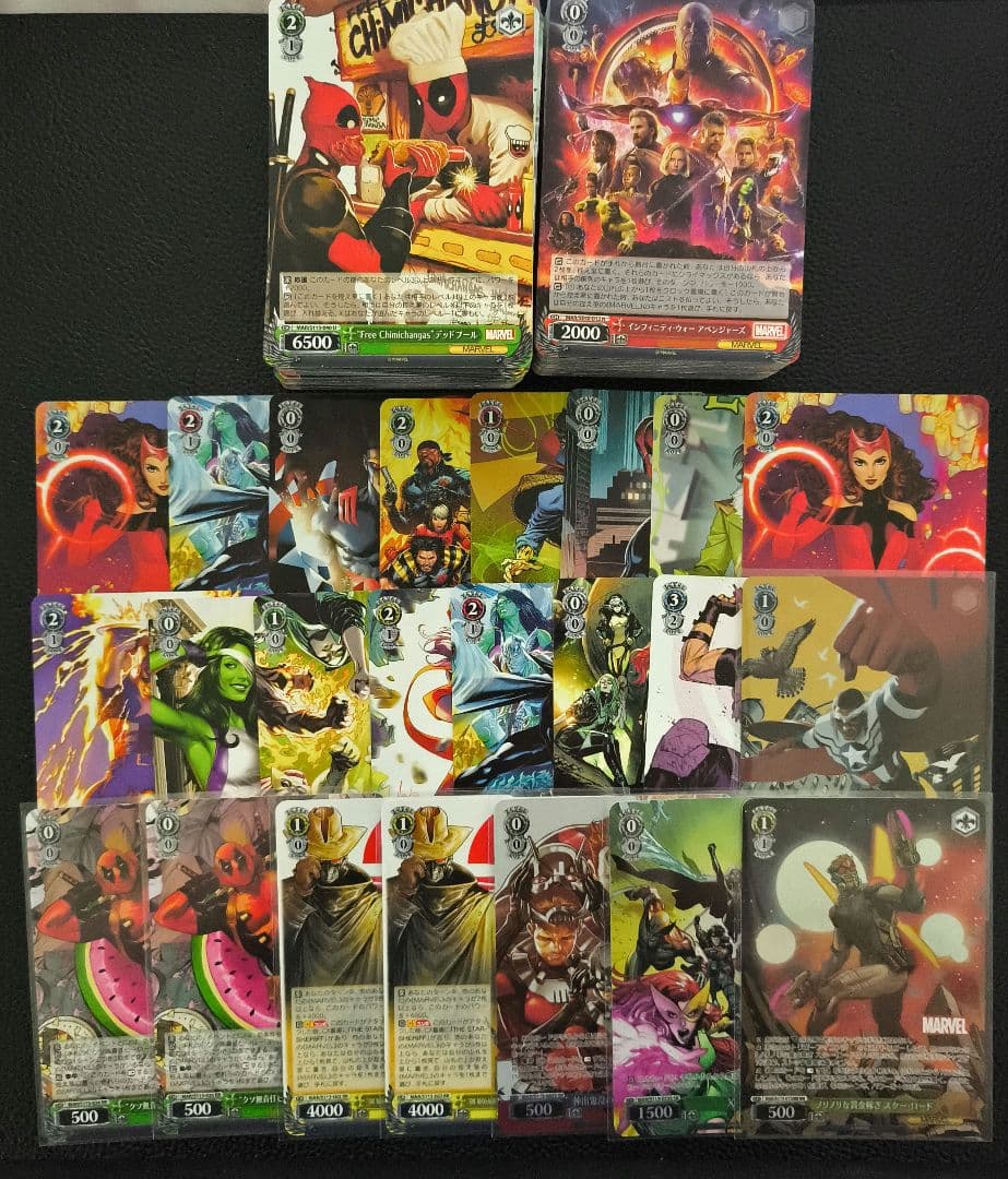 ヴァイス　MARVEL　デッキ　デッキパーツ　まとめ売り