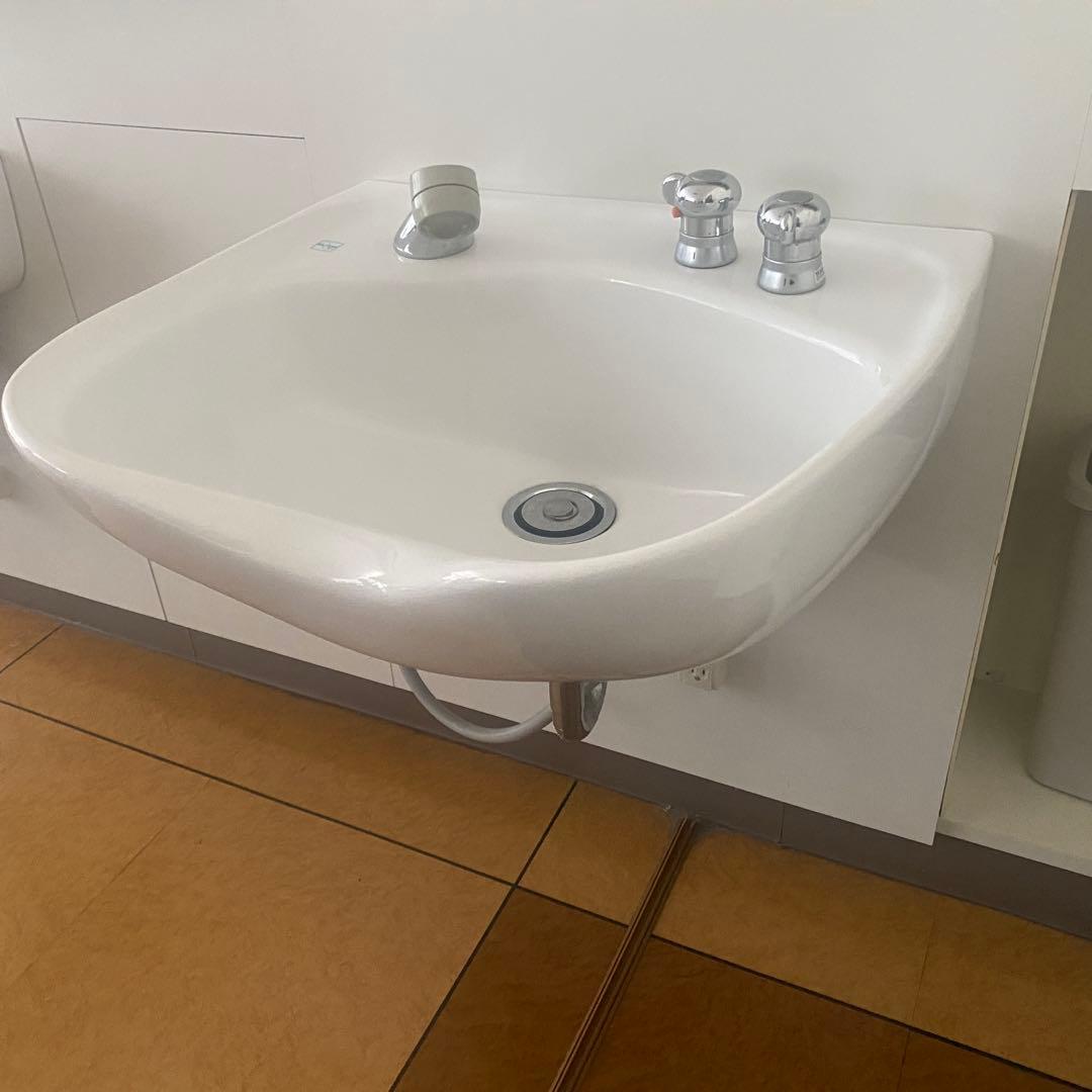 大広製シャンプーボール　上部サーモ付き　取り付け金具有り　美容室