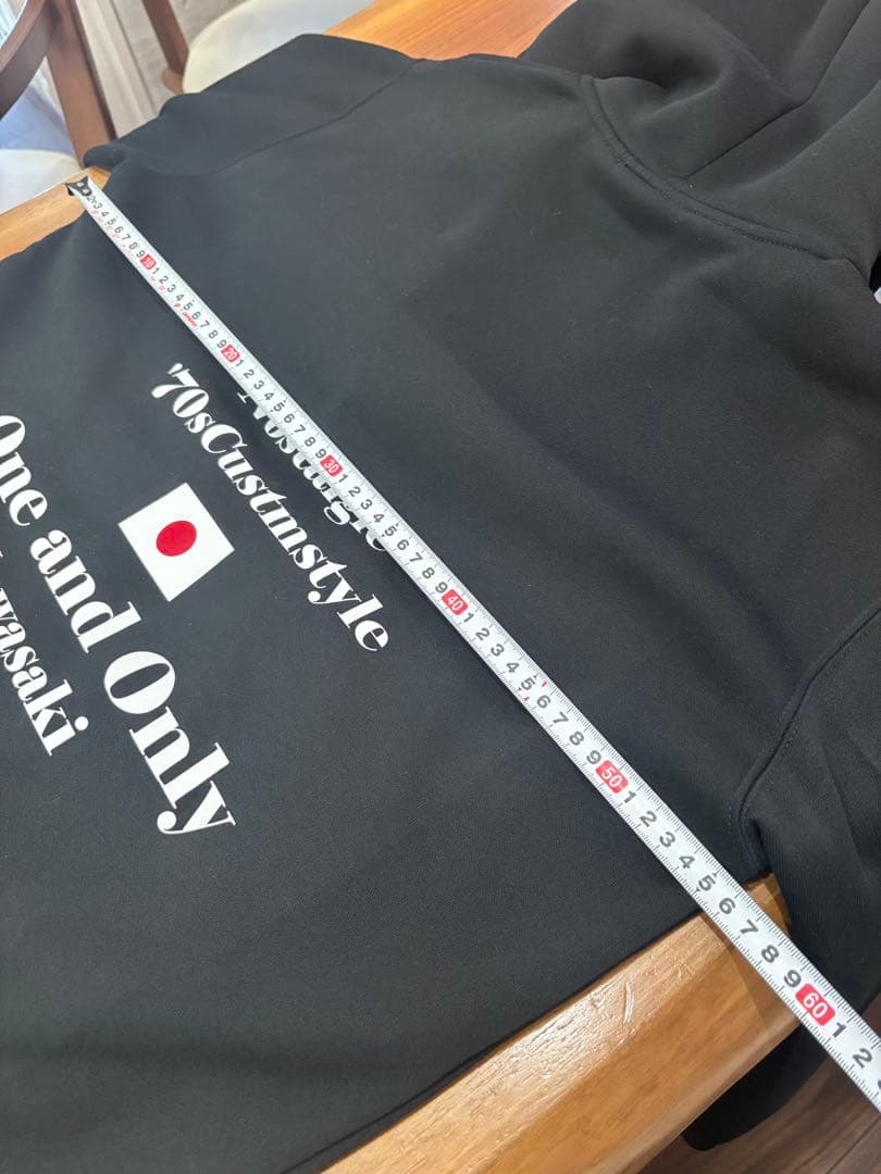 カワサキ　Z1Z2 Z400FX パーカー　黒　サイズM