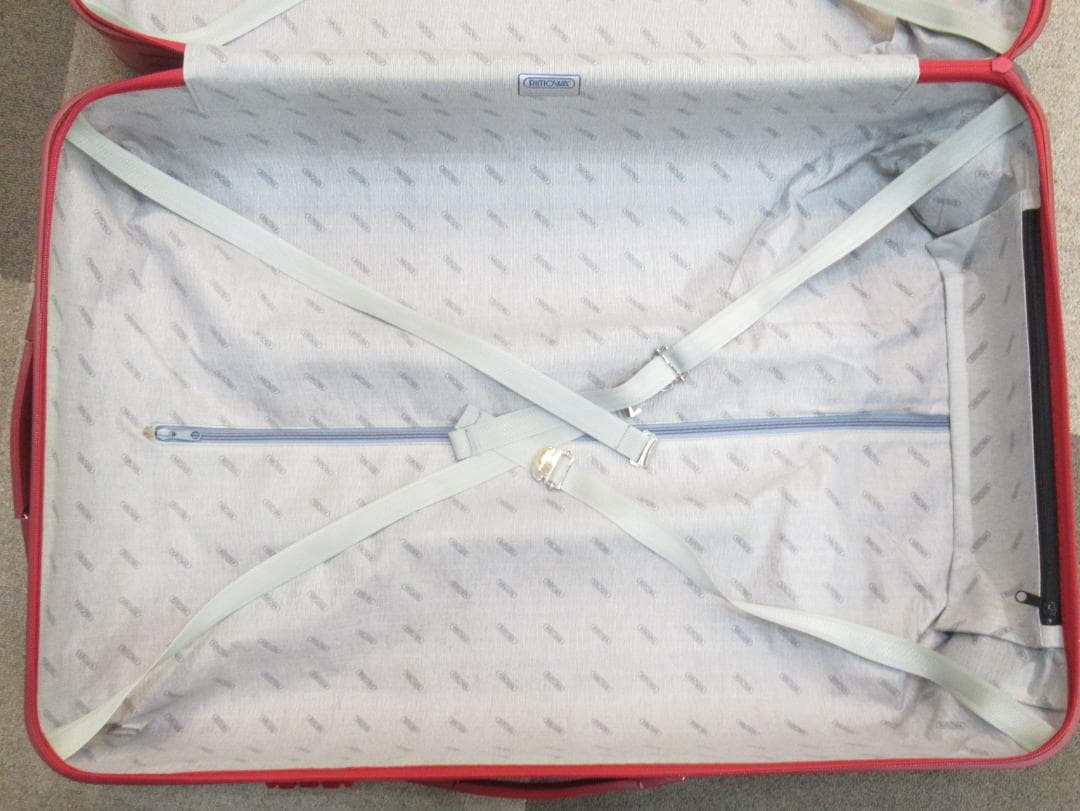 RIMOWA リモワ　スーツケース　四輪　Lサイズ 　赤　中古品