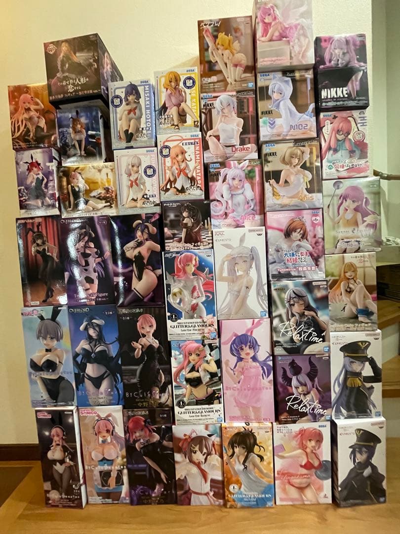 美少女　プライズ　フィギュア　41点　まとめ　バニー　BiCute グリグラ　他