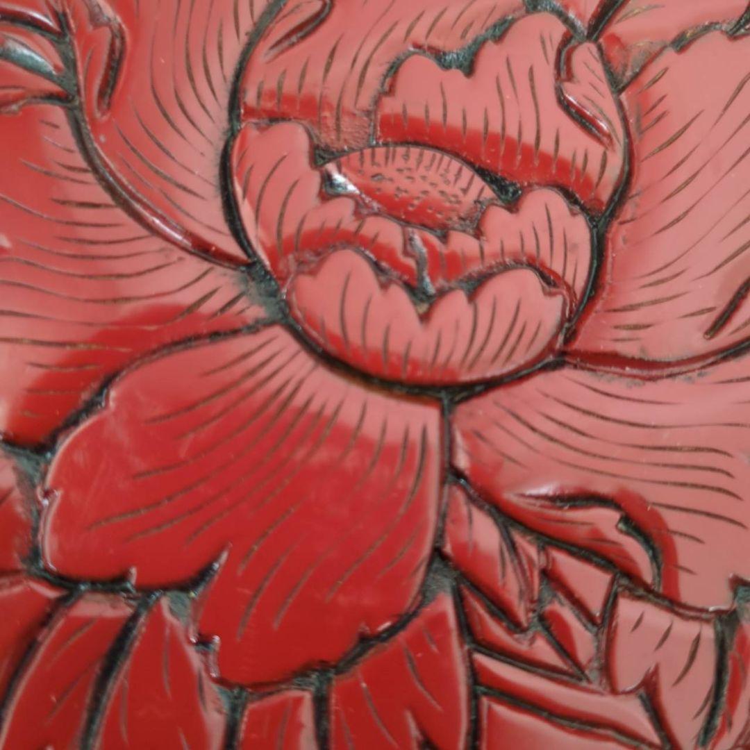 村上木彫堆朱　菓子鉢　大・小セット