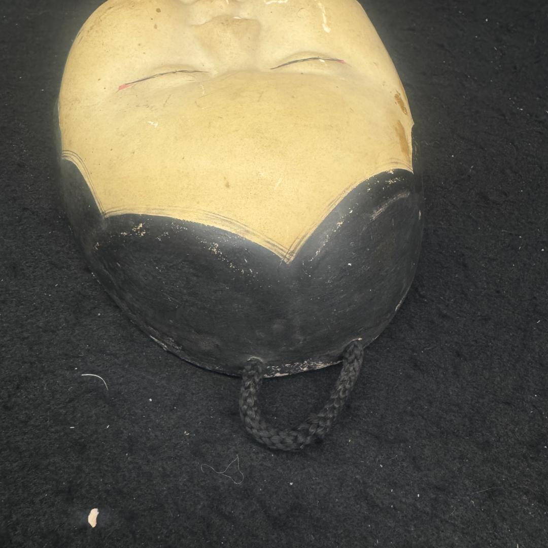 時代物 春画人形 裏隠し春画人形 お福 おかめ面 壁掛け