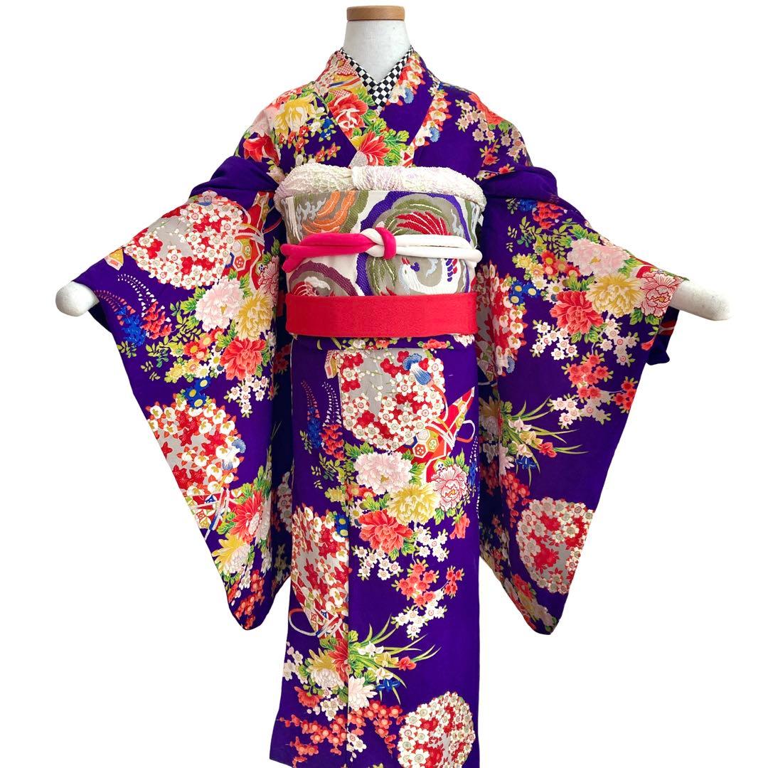 アンティーク　女の子　子供着物　NO4