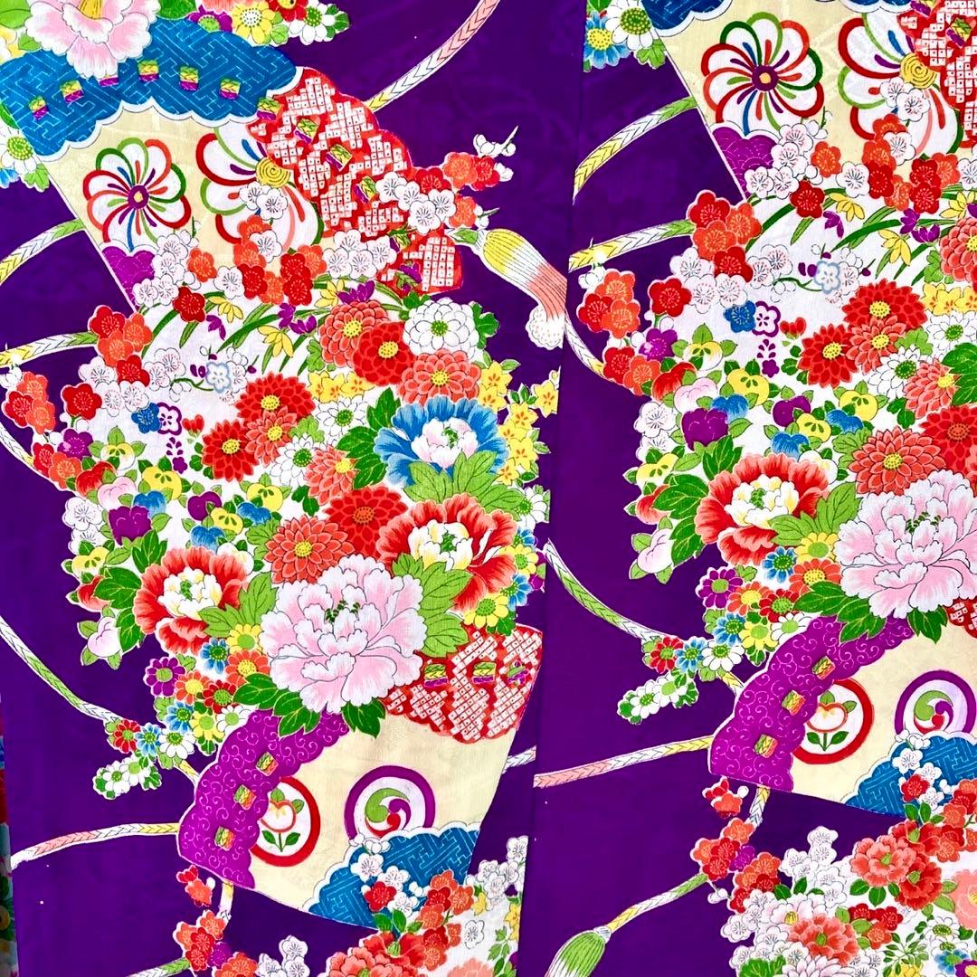 アンティーク　女の子　子供着物　NO4