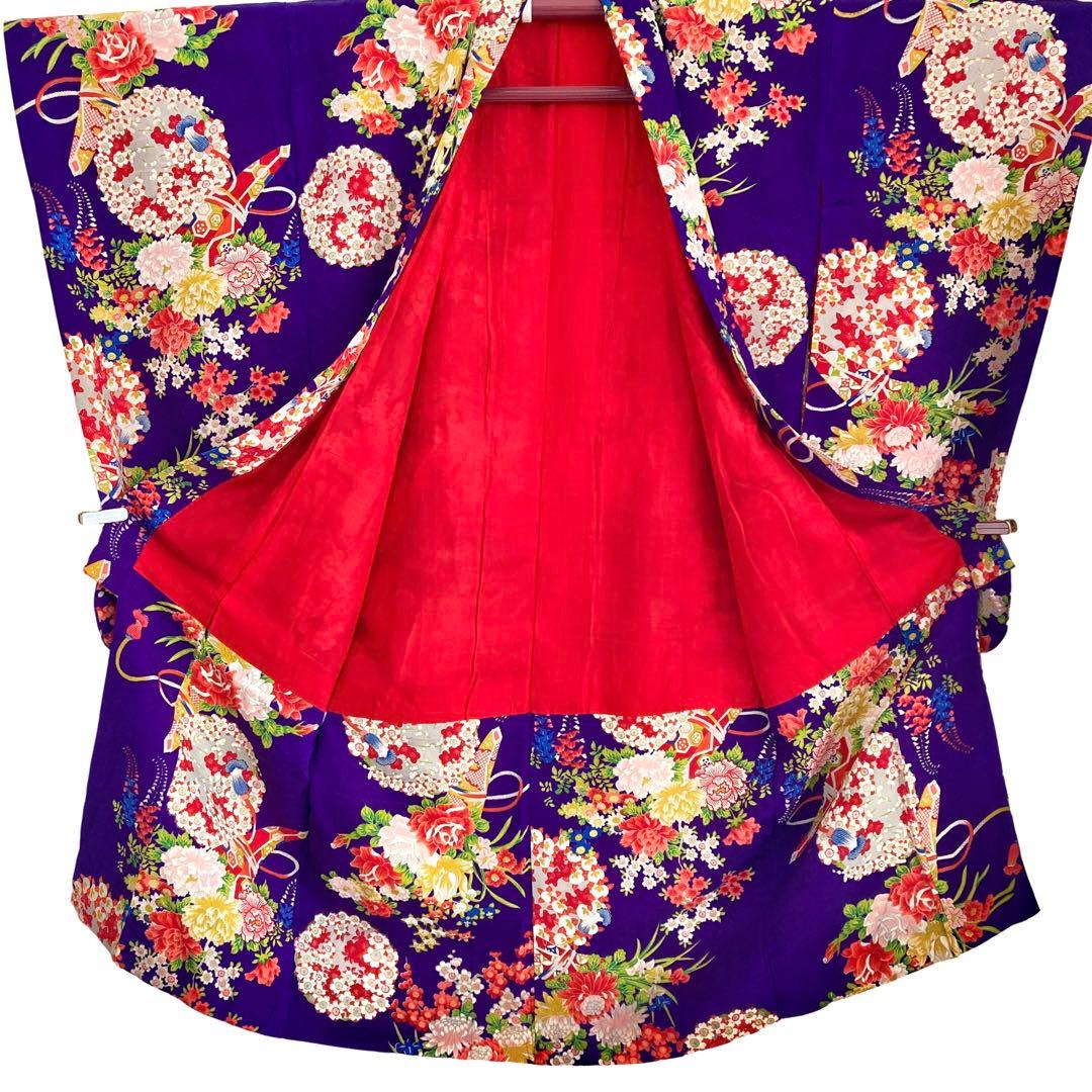 アンティーク　女の子　子供着物　NO4