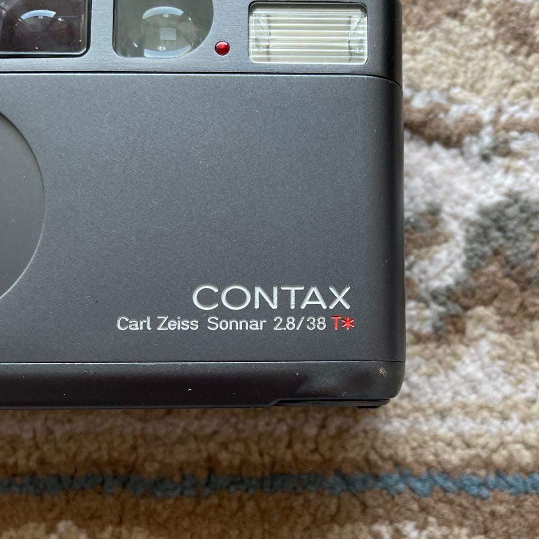 【動作品】CONTAX コンタックス　Ｔ２　フィルムカメラ