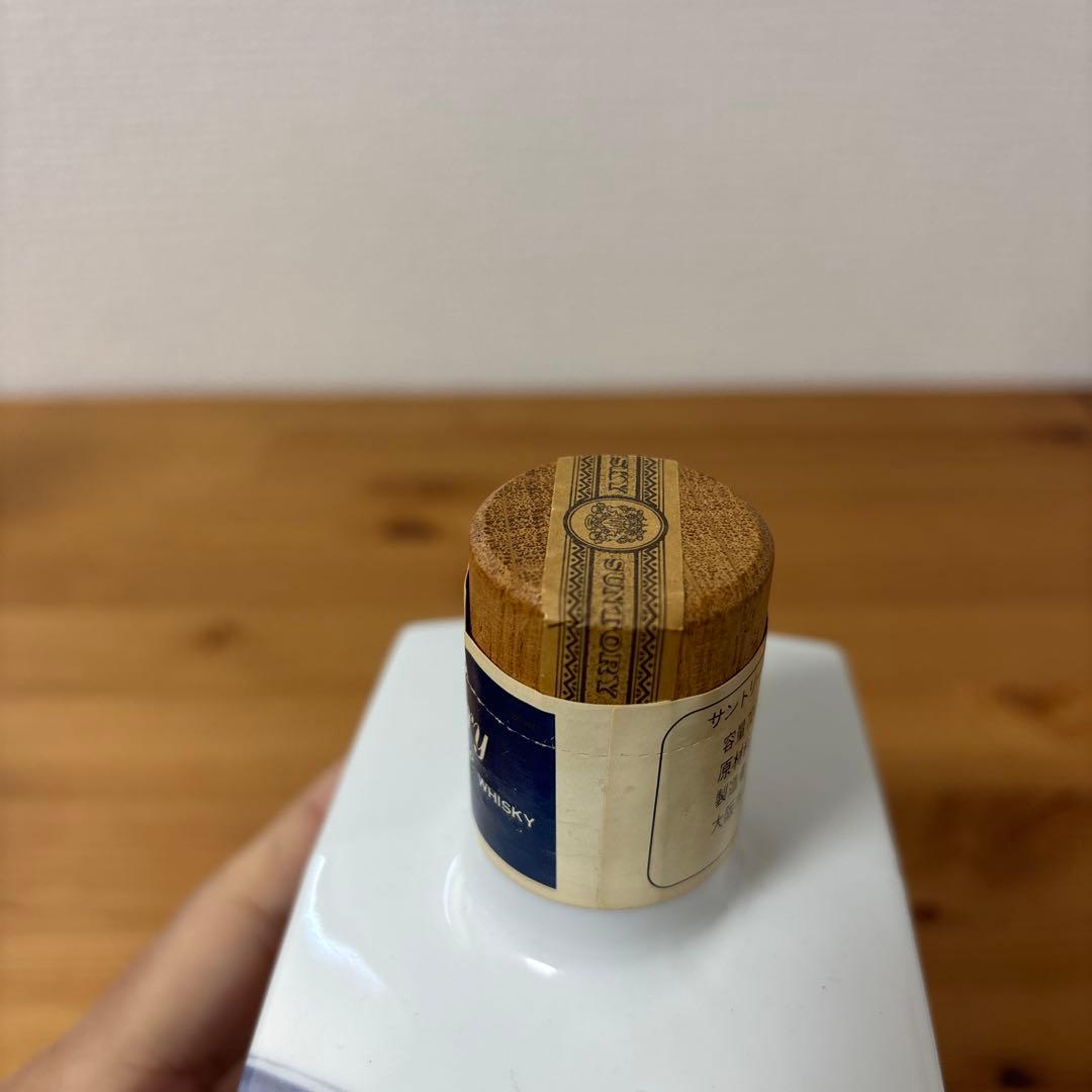 サントリーウイスキー　スペシャルリザーブ　ぎふ中部未来博覧会　記念ボトル　陶器