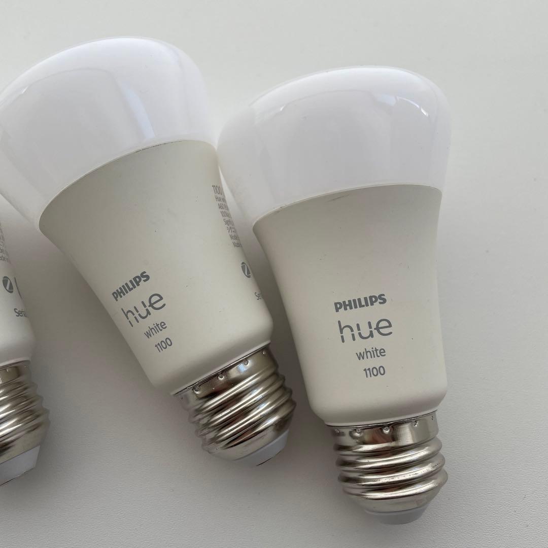 Philips Hue スマート電球 E26 75W LED 4個 1100lm