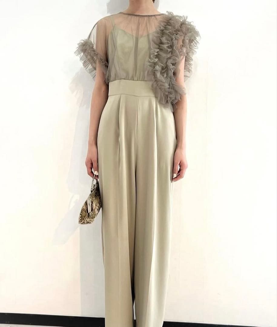 【こきPoM】 LADYチュールドッキングコンビネゾン　ミントラグナムーン