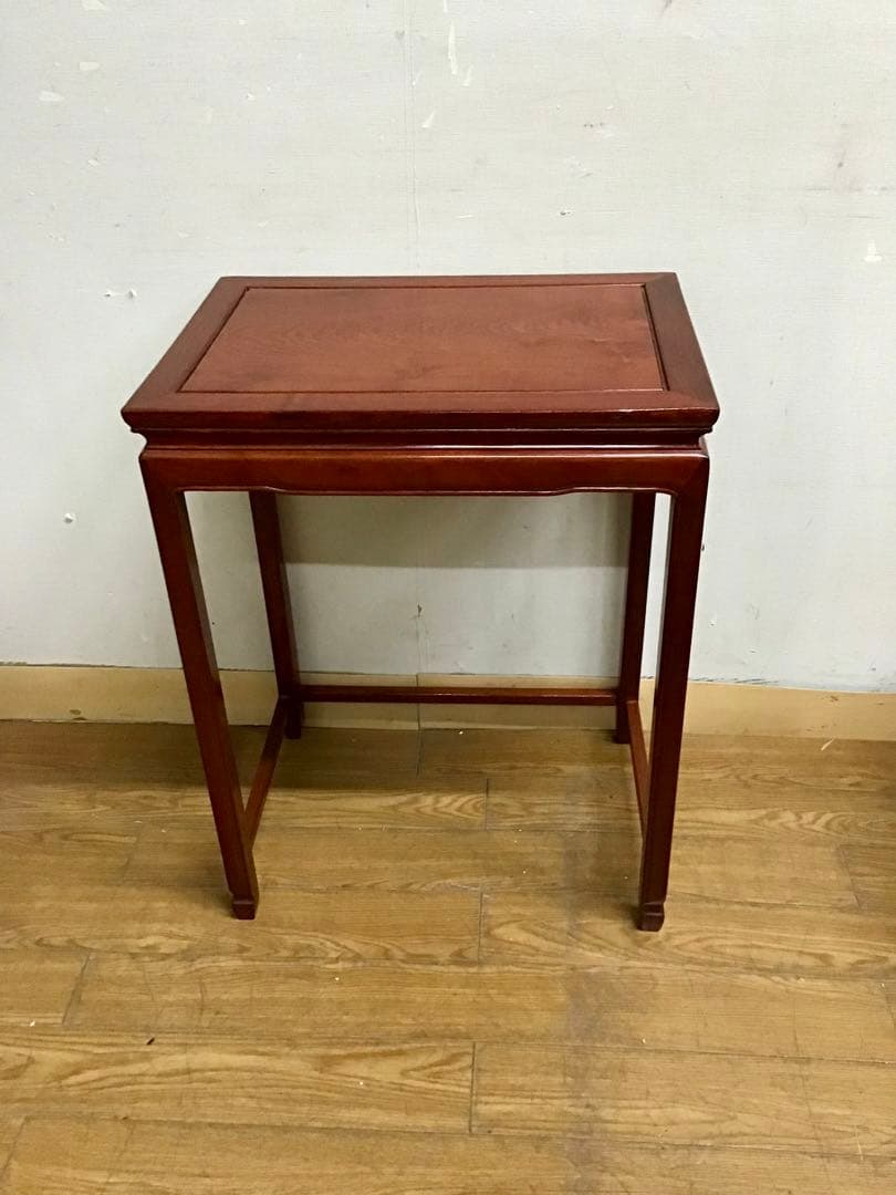 管293☆中国民芸家具☆花梨☆ネストテーブル