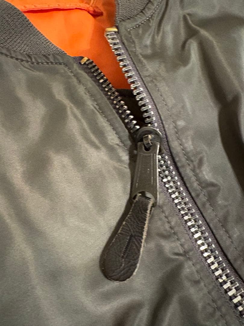 希少M-TALL★00s ALPHA MA-1 藤原ヒロシ　ネイバー