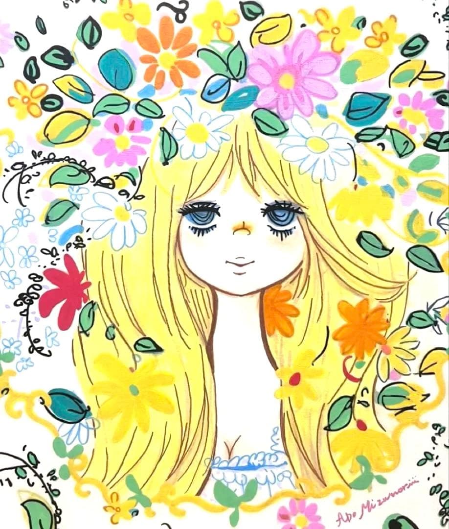 【F6号】岡本太郎（樹人）手描き/表裏サイン有り/油彩/裏シール有り/絵画/額縁