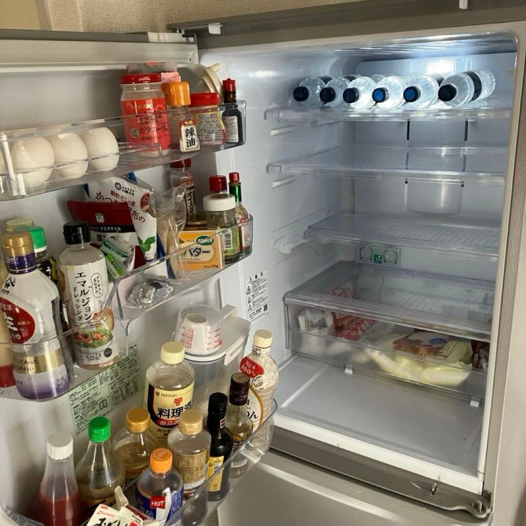 V*m様 どっちもドア★SHARP 3ドア冷蔵庫 SJ-W352E-S