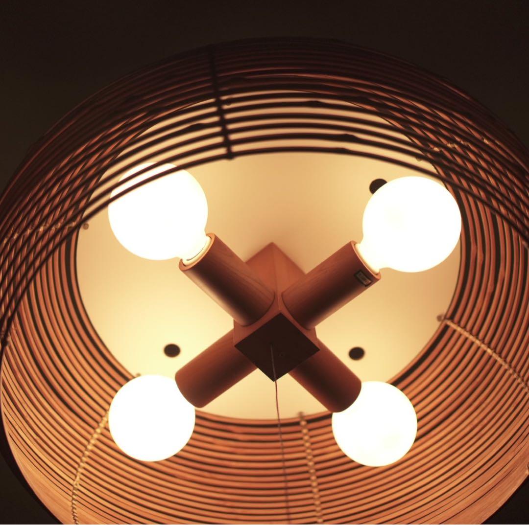 【希少】Yamagiwa 町田悟 和モダン ランプ 照明 ビンテージ 洋室にも