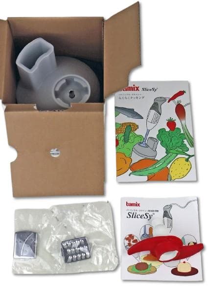 バーミックス スライシー ディスク2・4 レシピ本付き