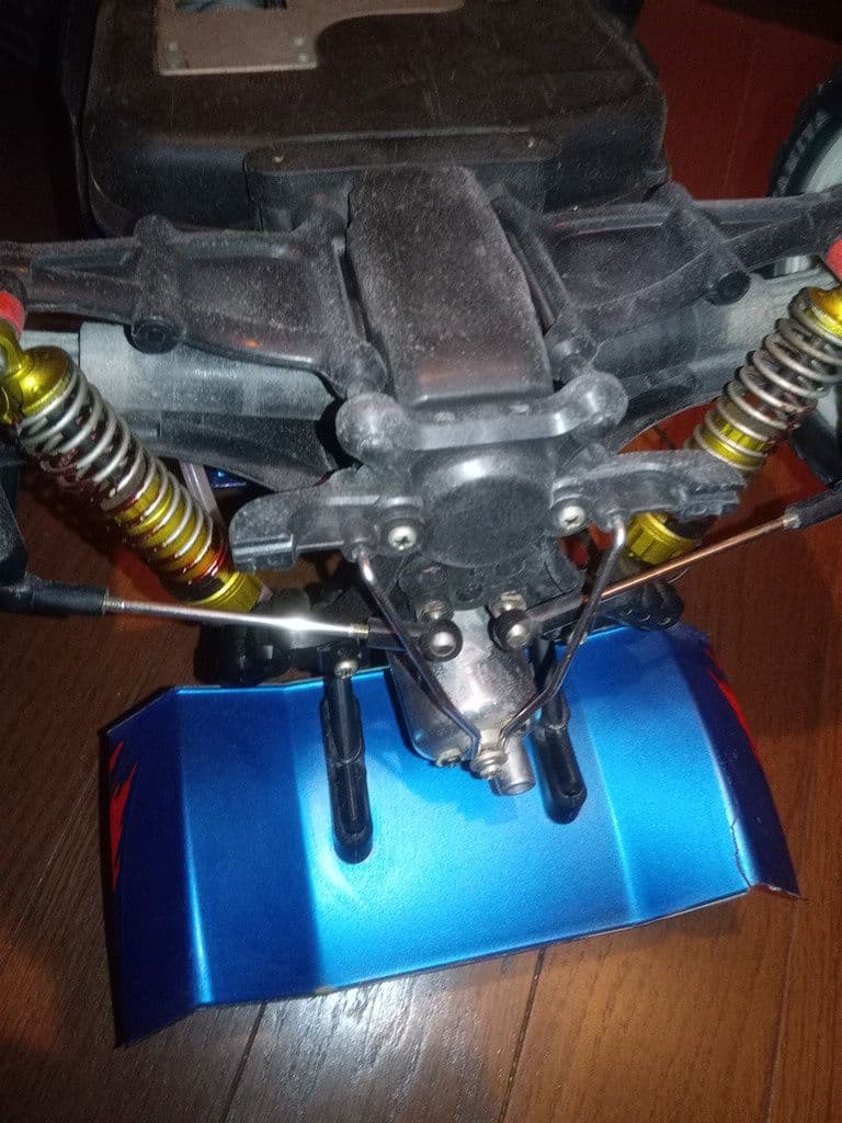 ナイトロサンダー　タミヤ　ラジコン　エンジン　ジャンク品　パーツ付き