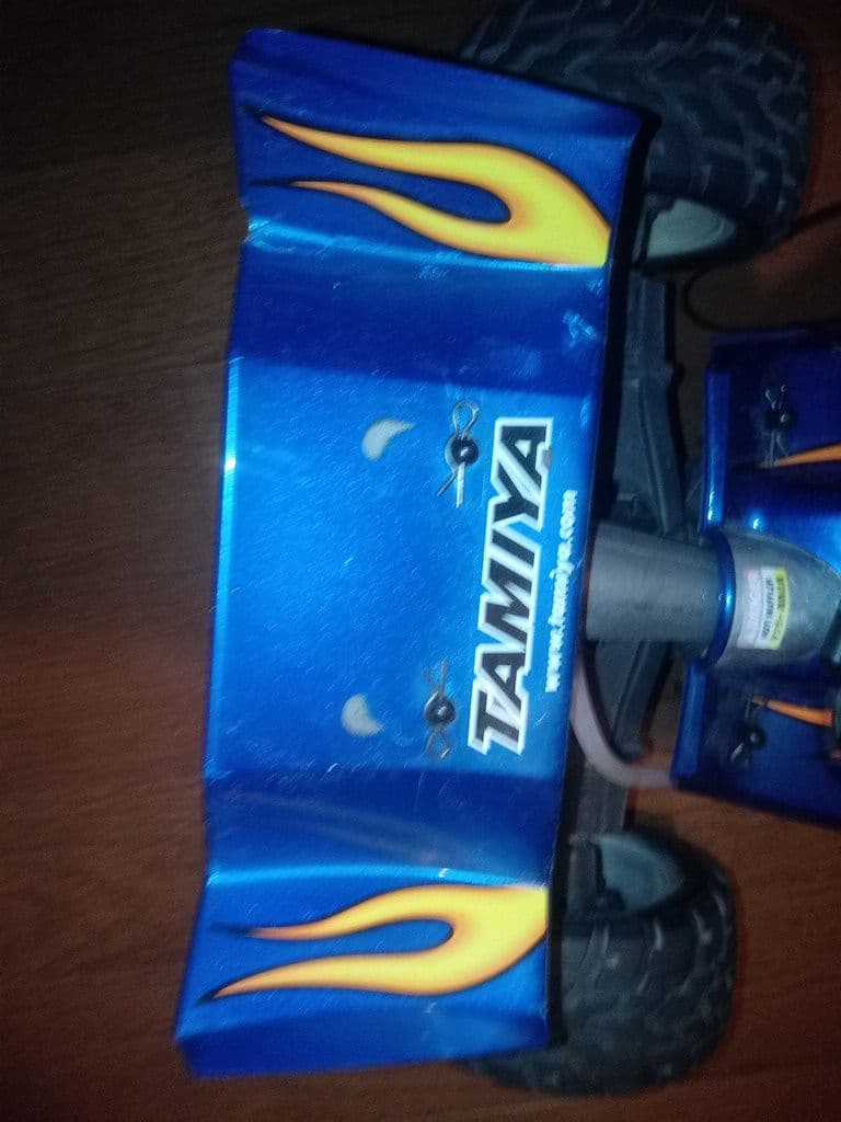 ナイトロサンダー　タミヤ　ラジコン　エンジン　ジャンク品　パーツ付き