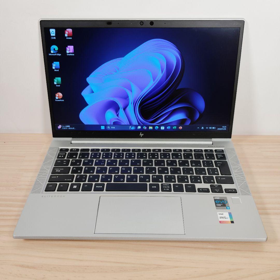 美品 爆速 EliteBook 830 G8 第11世代i5 メモリ24GB