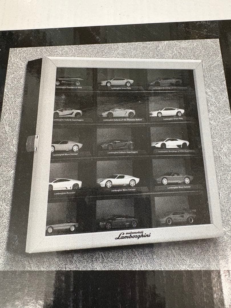 京商　Lamborghini ランボルギーニ　ミニカーコレクションケース