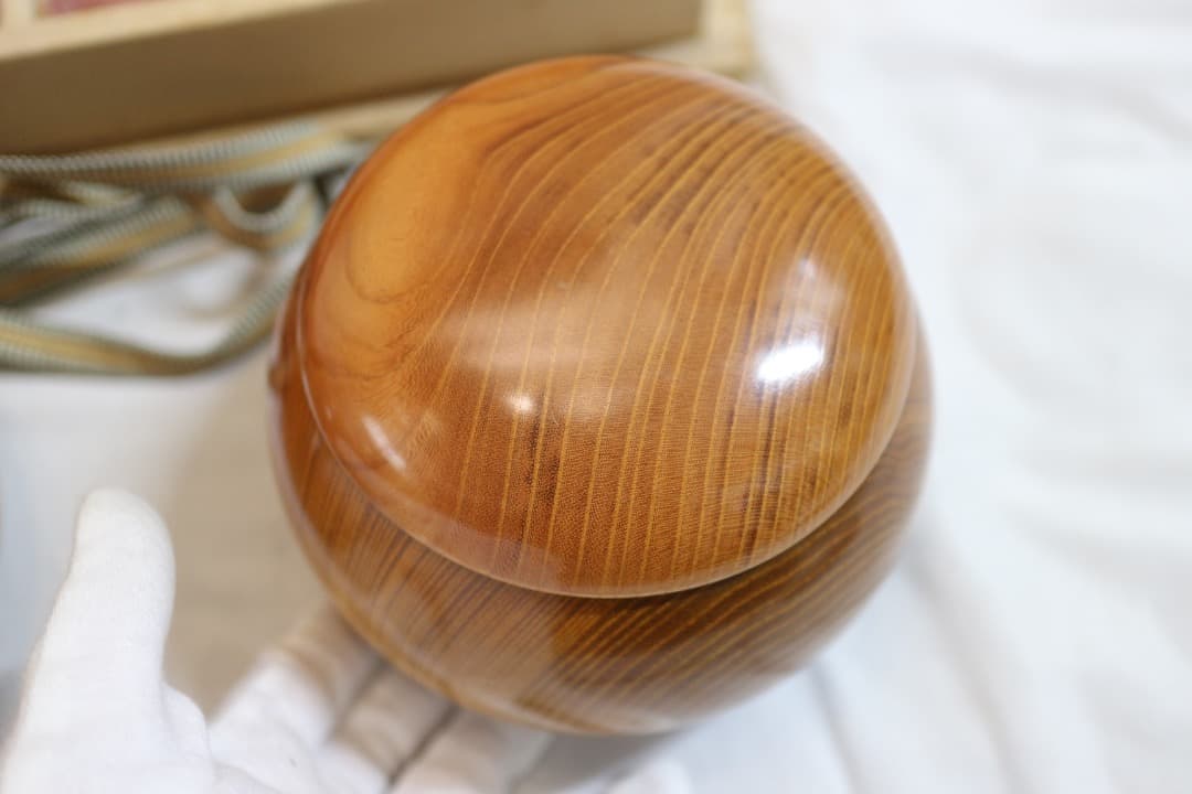 希少 松岡裕治 作 広島県 MATU工房 碁笥 碁筒 ごけ ごす 共箱有り
