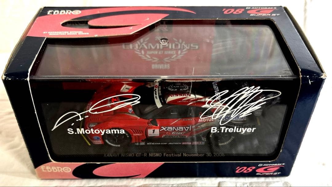EBBRO 1/43 XANAVI NISMO GT-R 2008 、、、