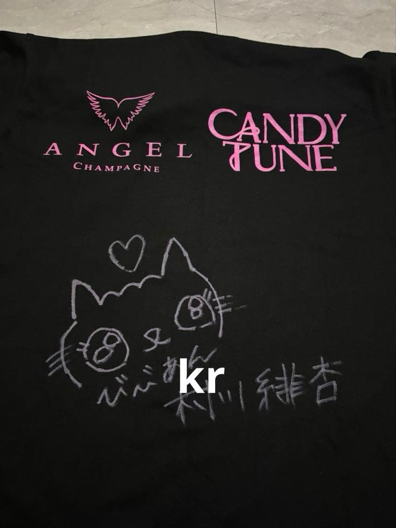 CANDY TUNE 村川緋杏 直筆サイン入りTシャツ