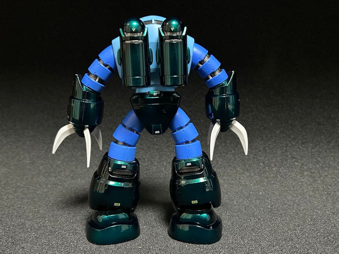 MGズゴック量産型イメージキャンディーグラデーション一部艶消し塗装済完成品