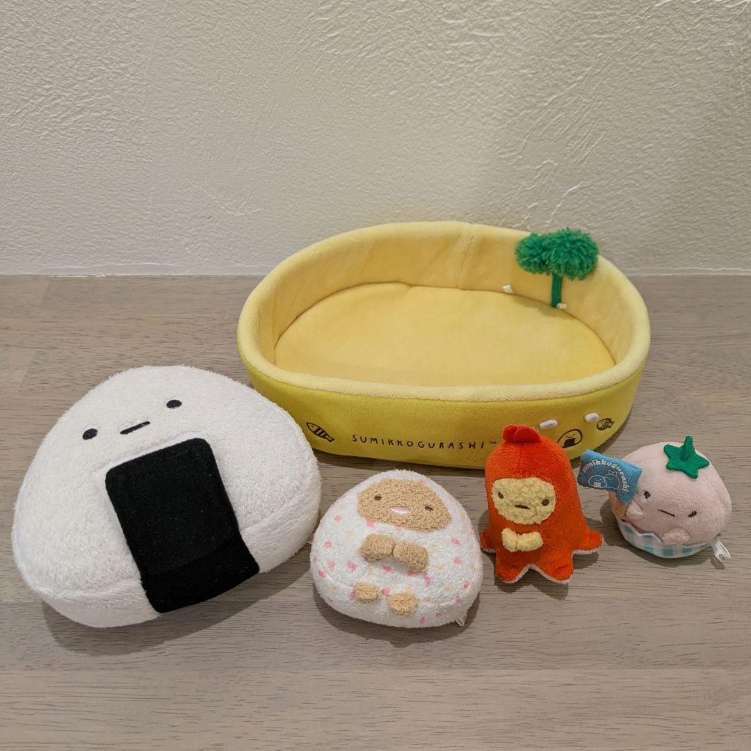 【お値下げ】すみっコぐらし　お弁当ぬいぐるみ・えびふらいのしっぽぬいぐるみ