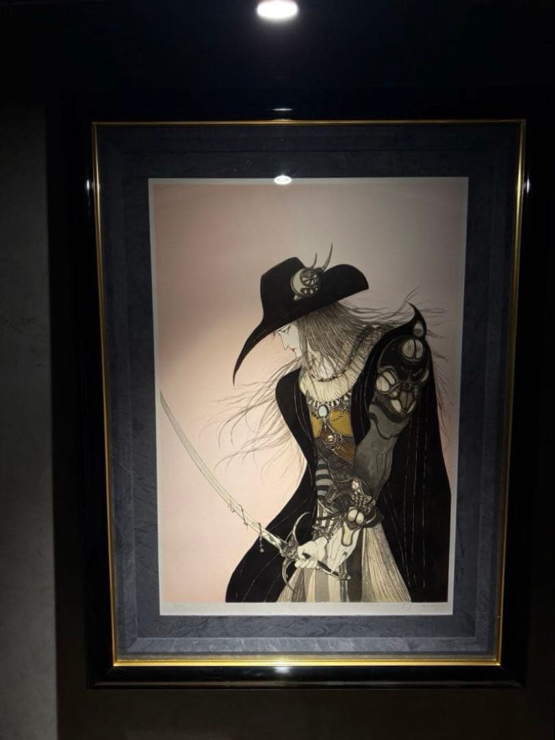 天野喜孝【夢なりし】シルクスクリーン