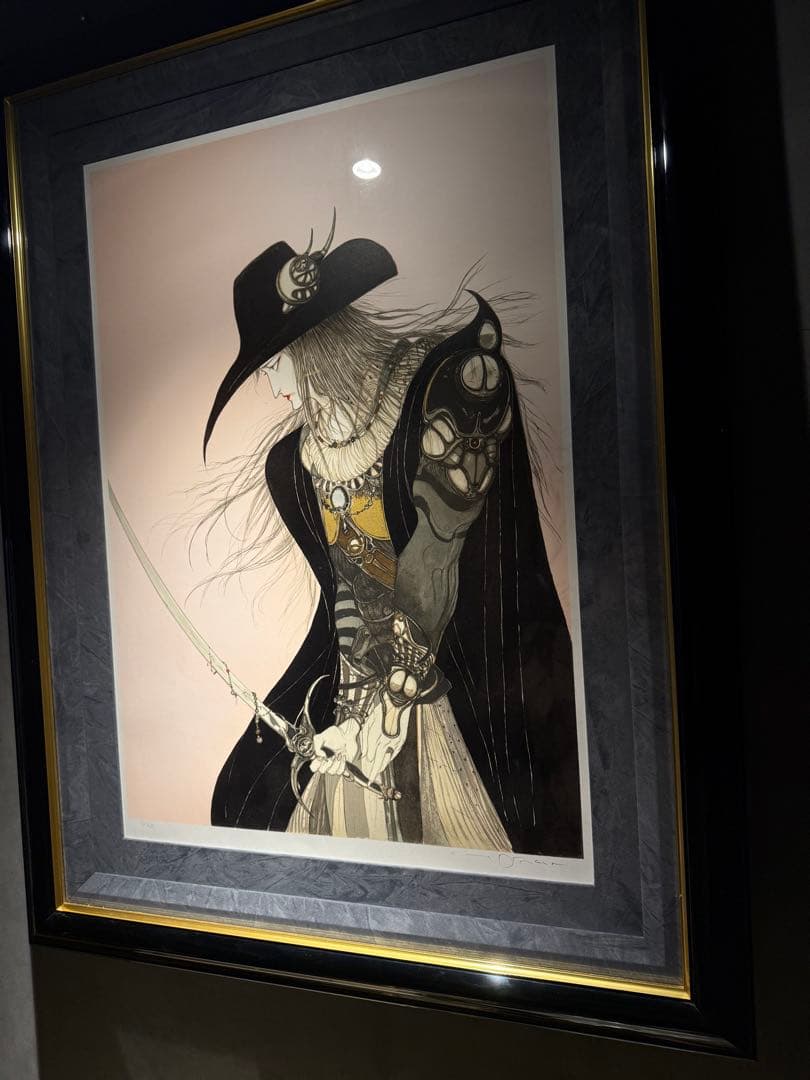 天野喜孝【夢なりし】シルクスクリーン