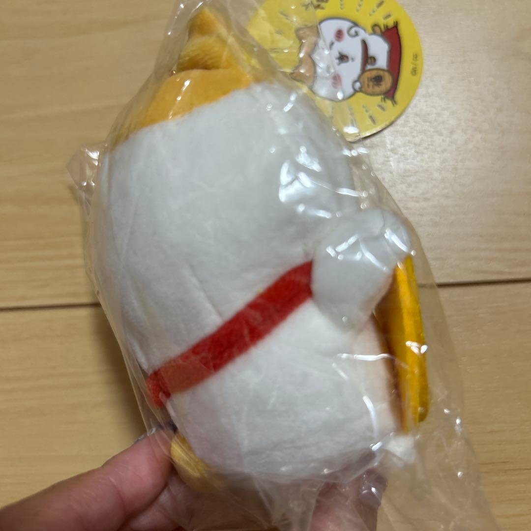 【美品・初販正規品】ちいかわ 招福　ハチワレ ぬいぐるみS 招き猫