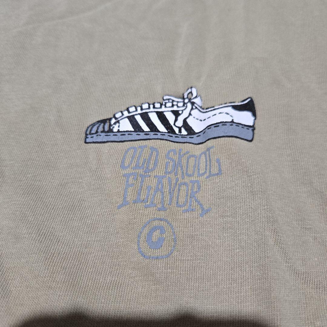 トップス STUSSY sneakers t used L