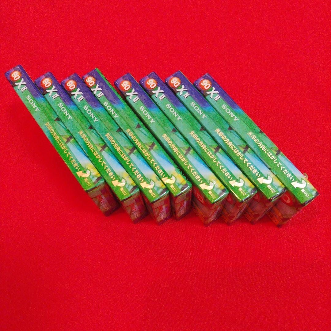 美品８本SONY C-90X2Bハイポジカセットテープ