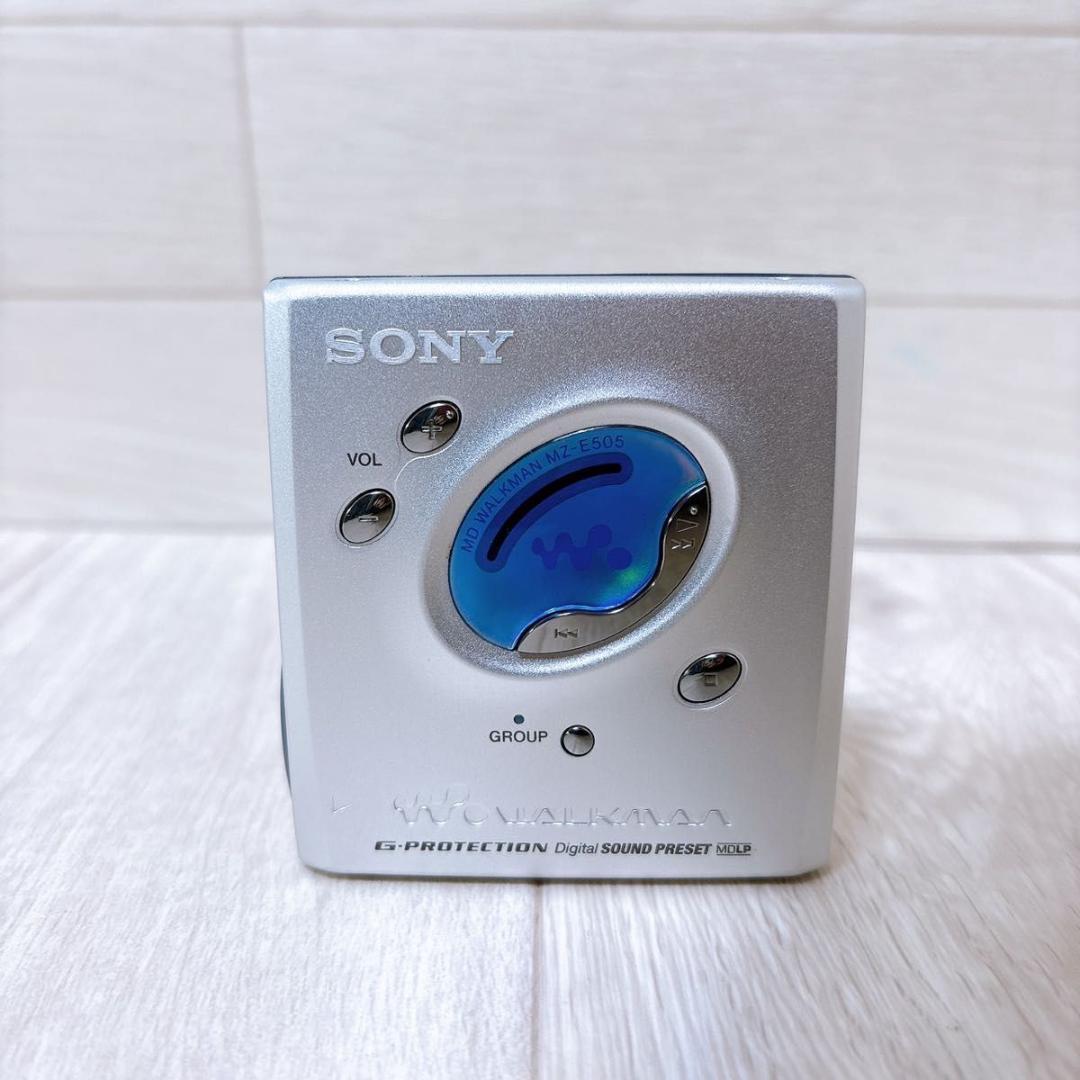 SONY ソニー ウォークマン MDプレーヤー MZ-E505 MDLP対応