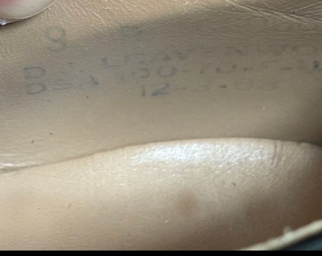 サービスシューズ　60s　USN 「サイズ9R」