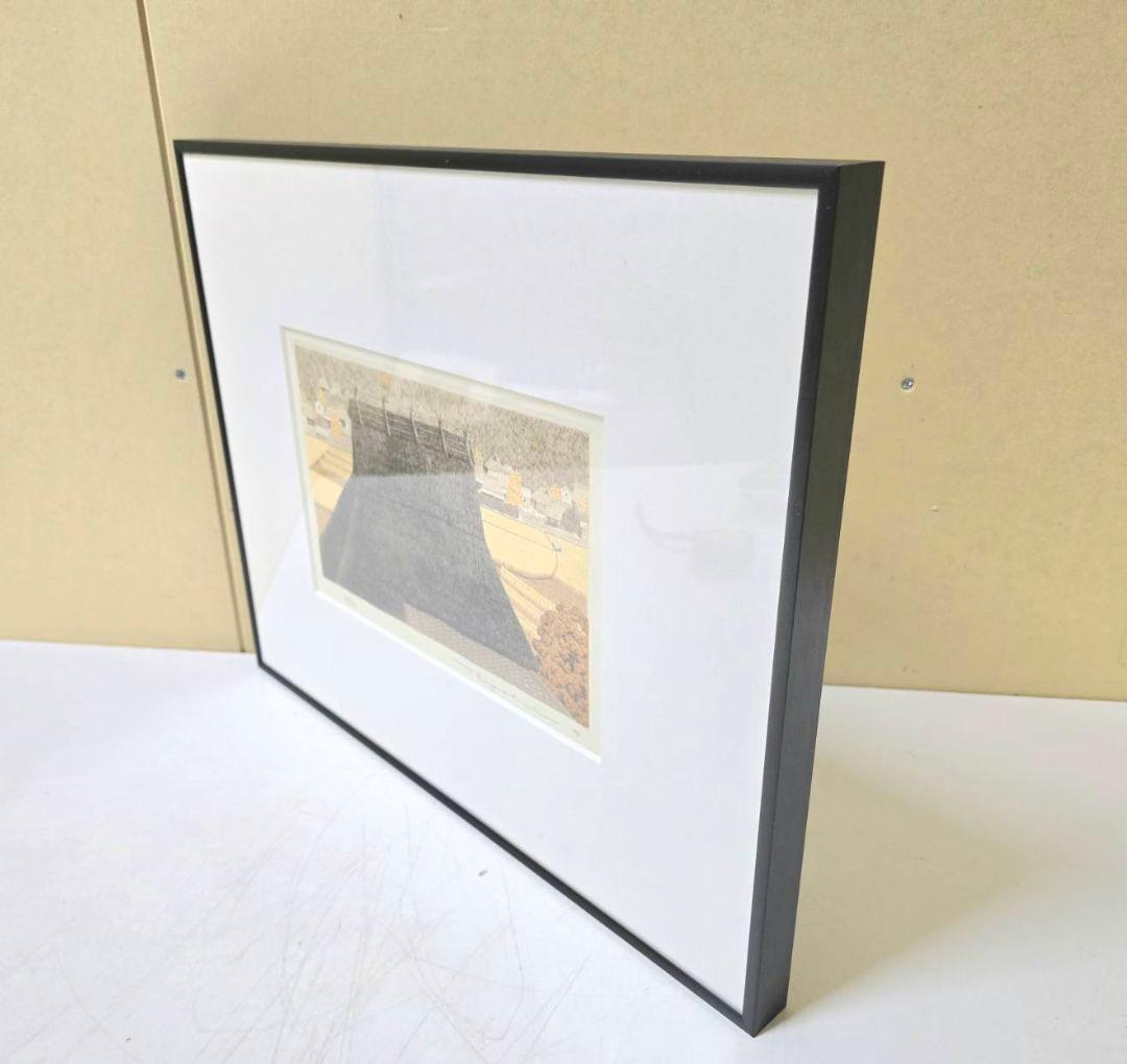 449 真作保証 直筆サイン 田中良平 40/150 銅版画 1984