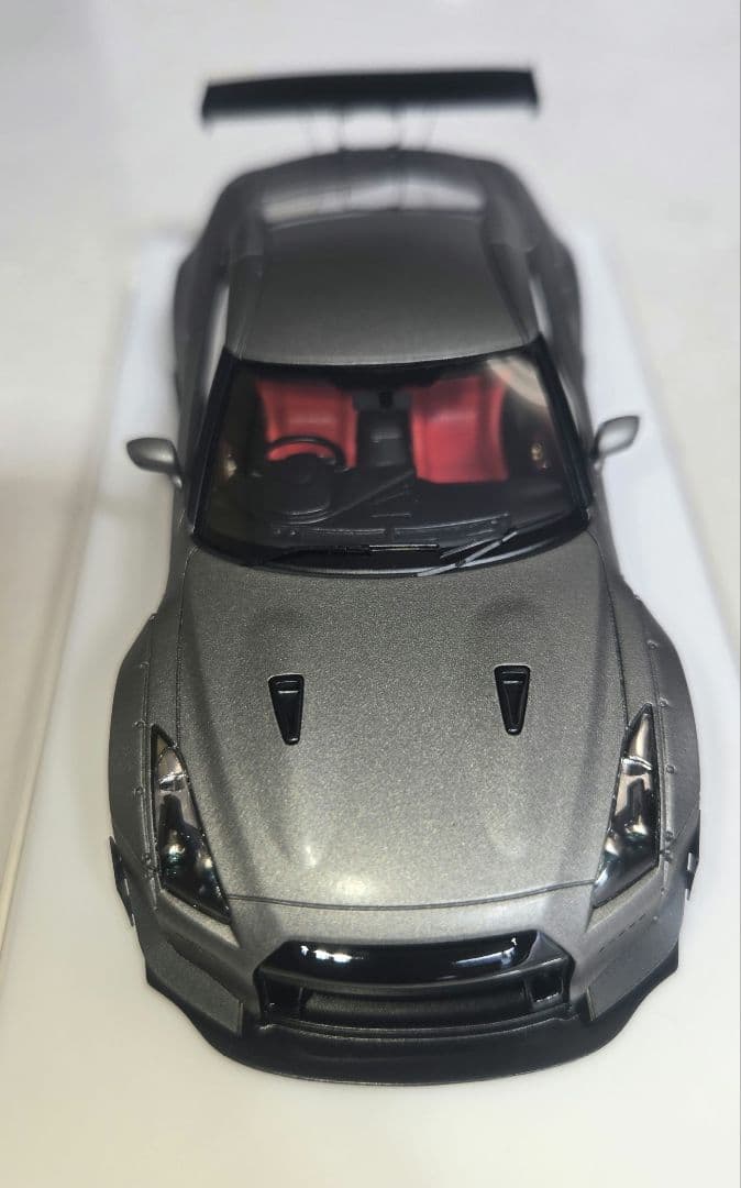 1/43ミニカー　アイドロン　Rocket Bunny GT-R 　マットグレー