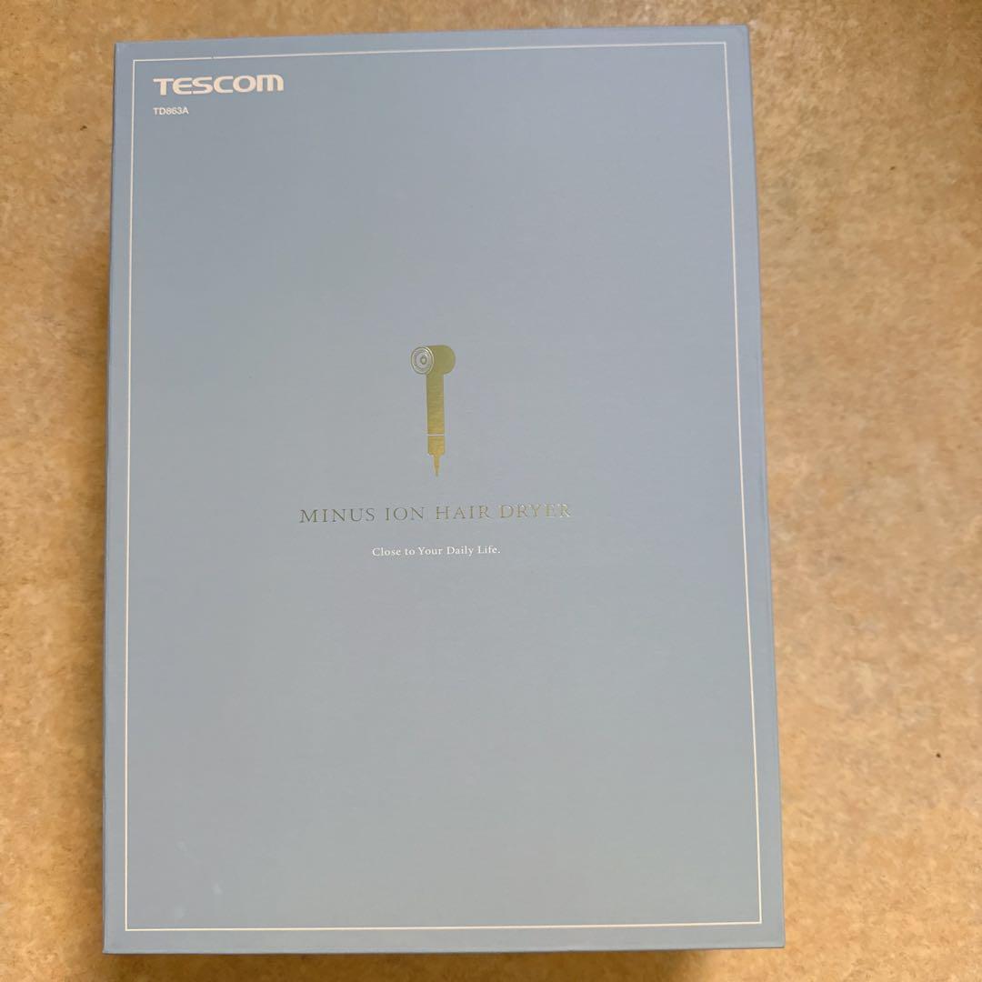 テスコム ドライヤー マイナスイオン TD863A-W