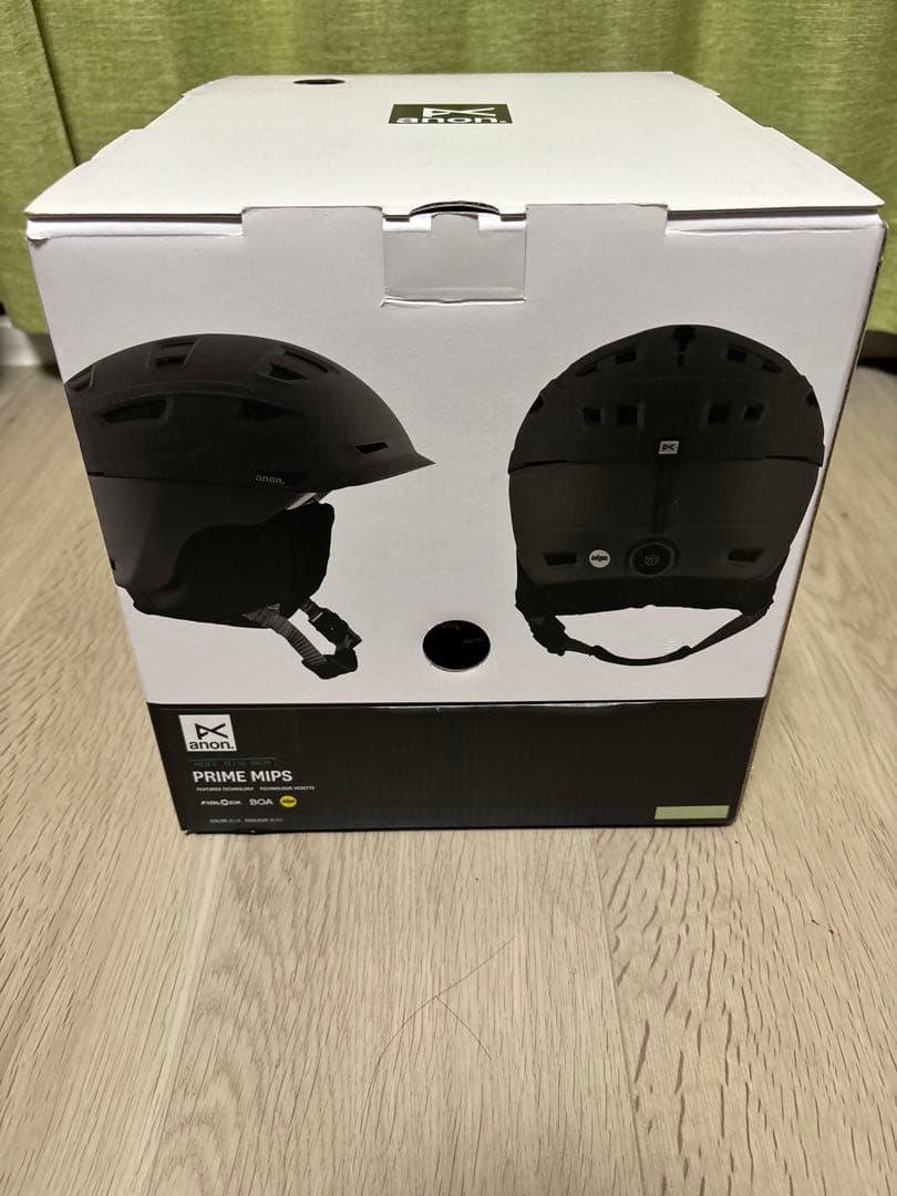 美品　ANON PRIME MIPS ヘルメット Mサイズ　スノーボード　自転車